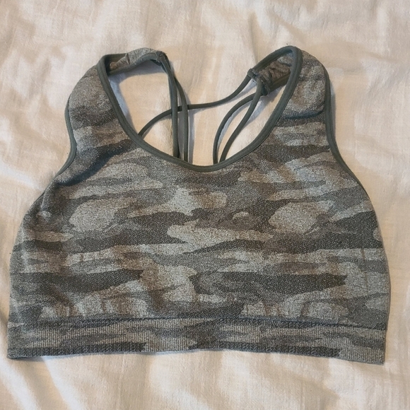 Other - Pro-fit Green Camo Sports Bra, Med